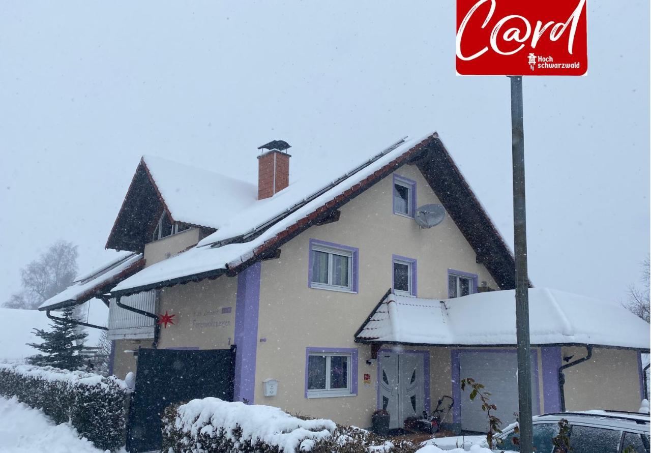 Haus Zeichner 2 Zimmer Ferienwohnung Feldberg  Exterior foto